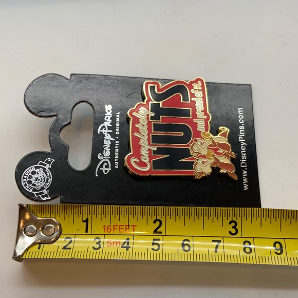 Disney Parks Chip and Dale Completely Nuts and Proud of It Collectible Pin - Picture 8 of 9